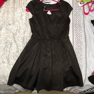 Black formal dress